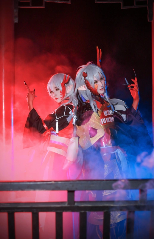 COS-阴阳师手游COS茨木童子 - 楚楚子w